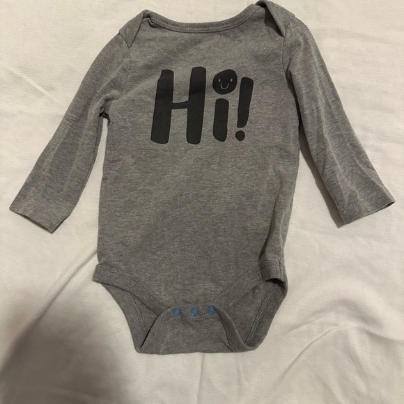 Cat & Jack Other - 3/$9 Cat & Jack "Hi!" onesie